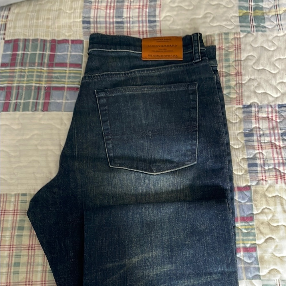 Lucky Brand Blue relaxed Straight 181 Britney Deep Jeans Classic Style